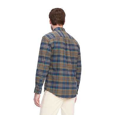 Men's Tommy Hilfiger Brushed Twill Gingham Button Down Shirt