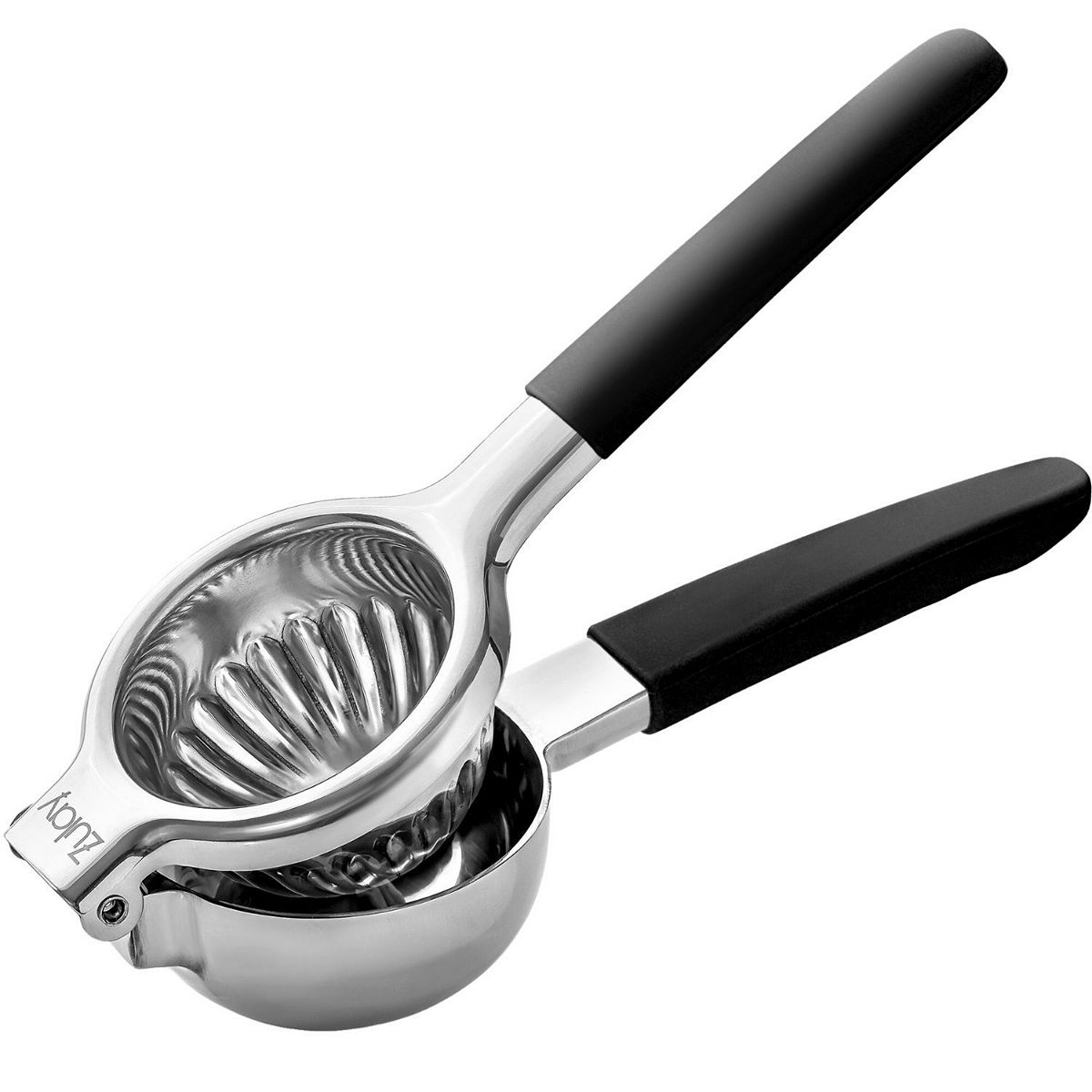 Zulay Kitchen Heavy Duty Stainless Steel Lemon Squeezer - Black