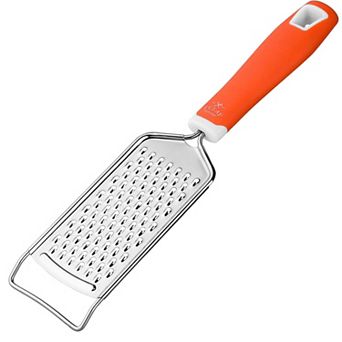 Zulay Kitchen Professional Stainless Steel Flat Handheld Cheese Grater