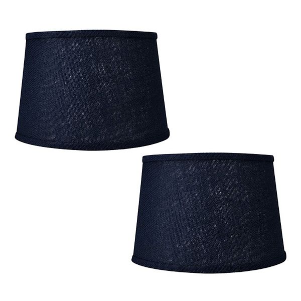 ALUCSET Fabric Drum Lampshades for Table Lamps and Floor Lights, Set of