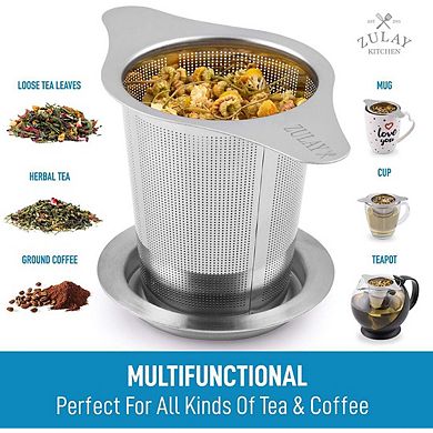 Zulay Kitchen Tea Filter For Loose Tea