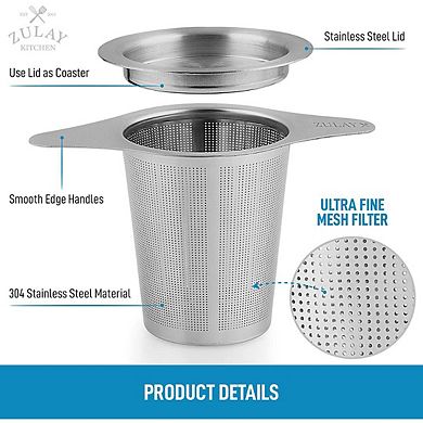 Zulay Kitchen Tea Filter For Loose Tea