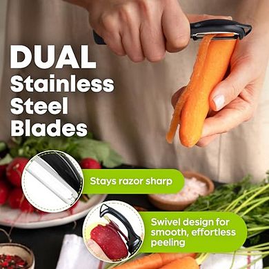 Zulay Kitchen Premium Swivel Vegetable Peeler