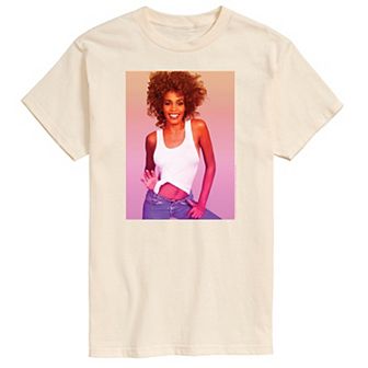 Men's Whitney Houston Photo Tee