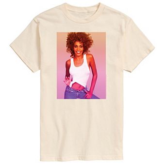 Men's Whitney Houston Photo Tee