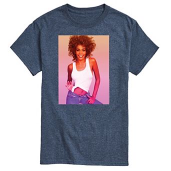 Men's Whitney Houston Photo Tee