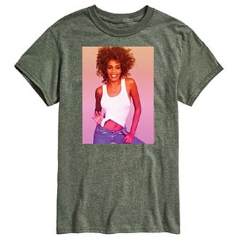 Men's Whitney Houston Photo Tee