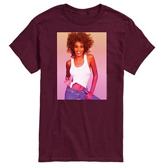 Men's Whitney Houston Photo Tee