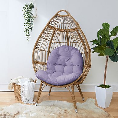 Sorra Home Lavender Egg Chair Cushion