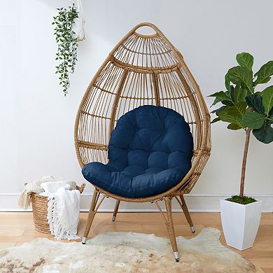 Sorra Home Navy Egg Chair Cushion