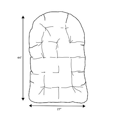 Sorra Home Sage Egg Chair Cushion