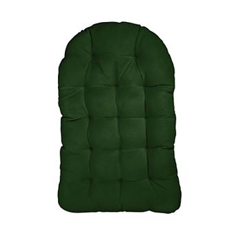 Sorra Home Hunter Green Egg Chair Cushion