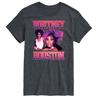 Men's Whitney Houston Vintage Tee