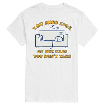 Men's You Miss 100 Naps Tee