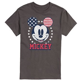Disney's Mickey Mouse Men's USA Ears Graphic Tee