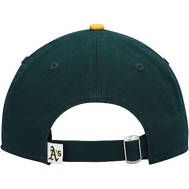 Men's New Era Green/Gold Oakland Athletics Team Replica Core Classic 9TWENTY Adjustable Hat