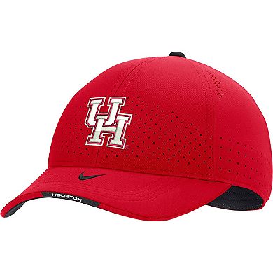 Youth Nike Red Houston Cougars 2023 Sideline Legacy91 Adjustable Hat