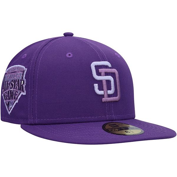 Vitale 59FIFTY New Era Fitted Hat in Purple 8 1/4