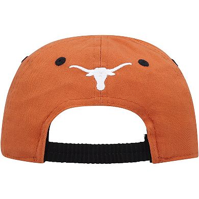 Infant Texas Orange Texas/Black Longhorns Old School Slouch Flex Hat