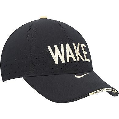 Youth Nike Black Wake Forest Demon Deacons Legacy91 Adjustable Hat