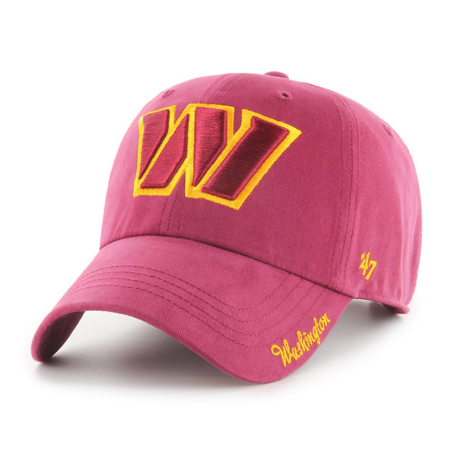 Women's '47 Burgundy Washington Commanders Miata Clean Up Primary ...