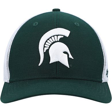 Men's '47 Green/White Michigan State Spartans Basic Two-Tone Trophy Flex Hat