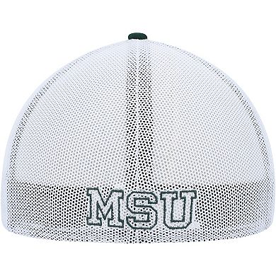 Men's '47 Green/White Michigan State Spartans Basic Two-Tone Trophy Flex Hat
