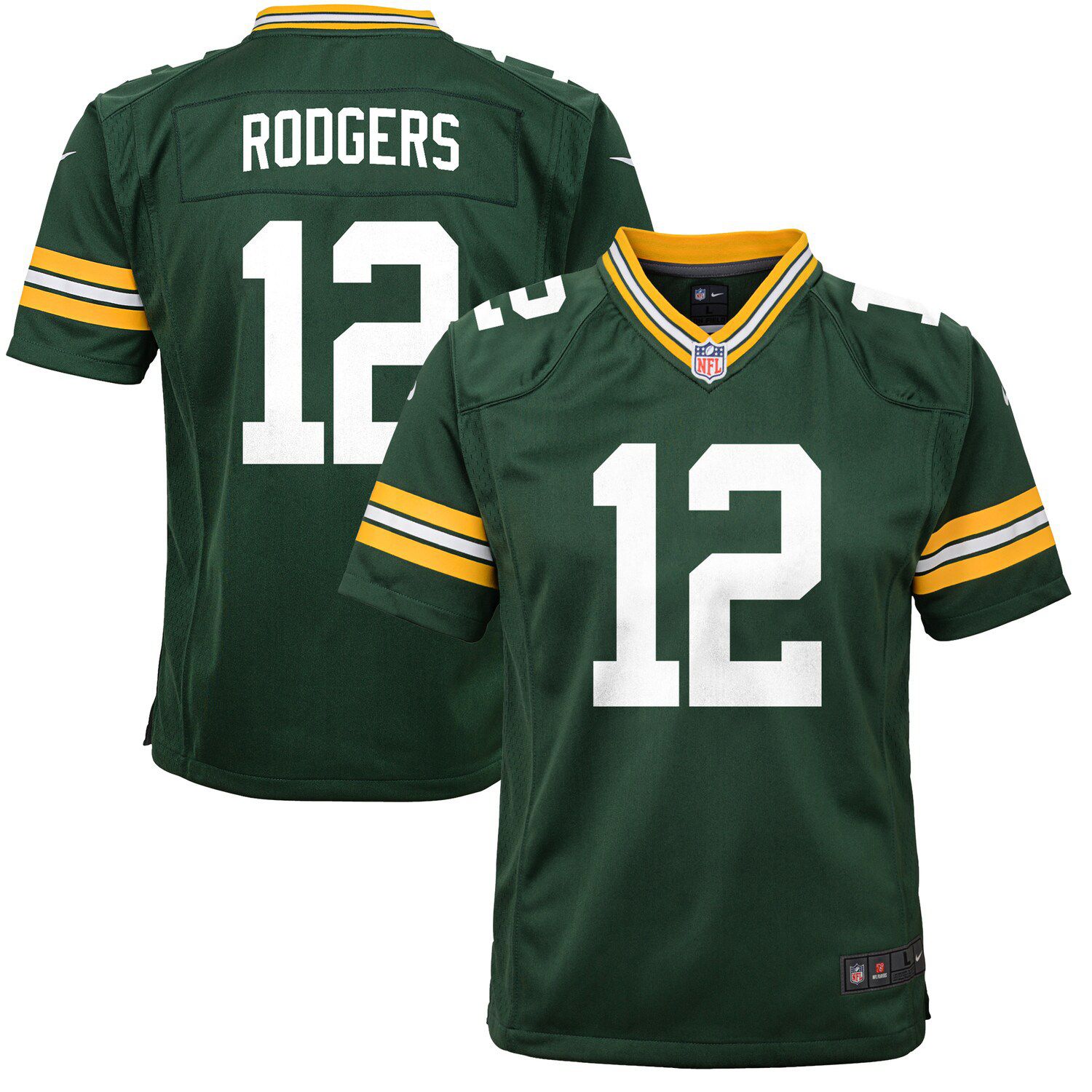 Women's Nike Aaron Rodgers Green Green Bay Packers Legend Jersey 