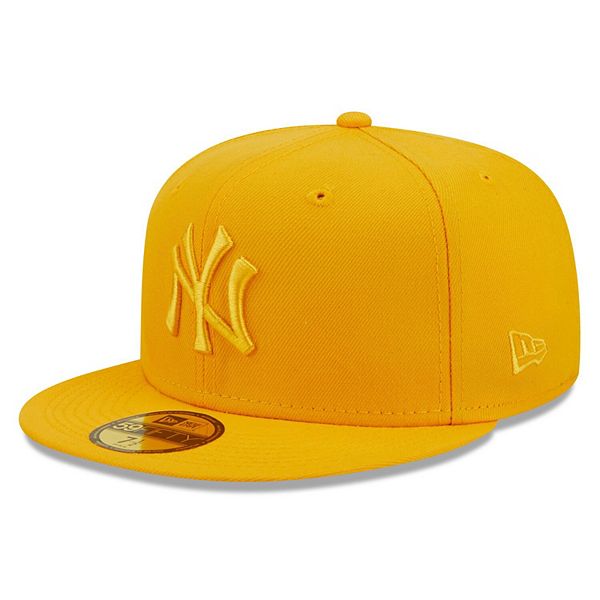 Men's New Era Gold New York Yankees Tonal 59FIFTY Fitted Hat