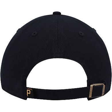 Men's '47 Black Pittsburgh Pirates Clean Up Adjustable Hat