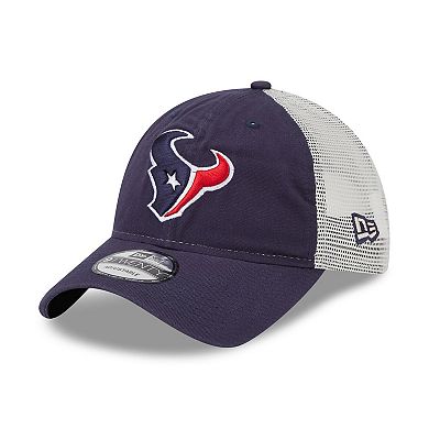 Men's New Era Navy/Natural Houston Texans Loyal 9TWENTY Trucker ...