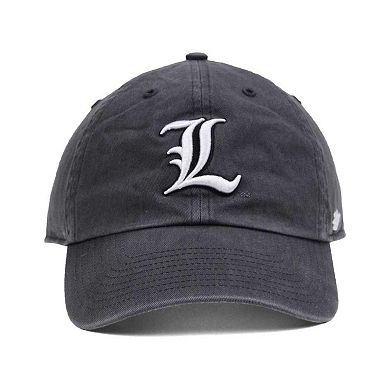 Louisville Cardinals '47 Clean Up L Adjustable Hat - Charcoal