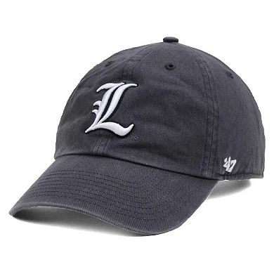 Louisville Cardinals '47 Clean Up L Adjustable Hat - Charcoal