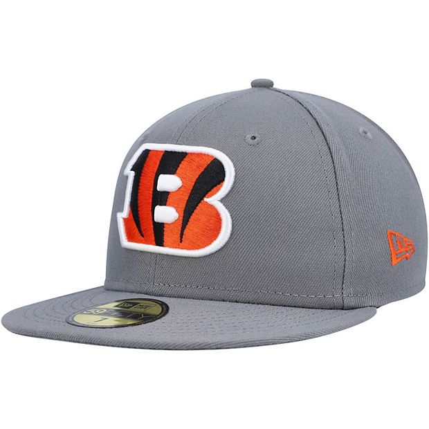 Men's New Era Tan/Navy Cincinnati Bengals 50th Season Wheat 59FIFTY fitted  hat