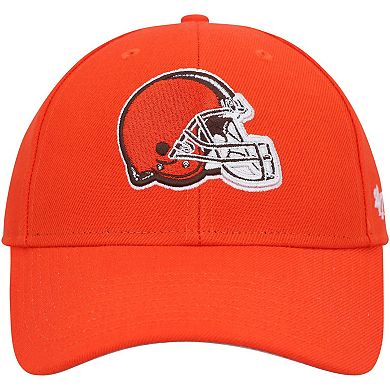 Men's '47 Orange Cleveland Browns MVP Adjustable Hat