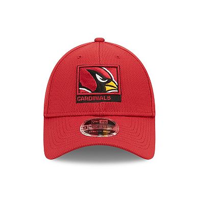 Men's New Era Cardinal Arizona Cardinals Framed AF 9FORTY Snapback Hat