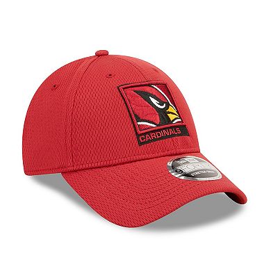 Men's New Era Cardinal Arizona Cardinals Framed AF 9FORTY Snapback Hat