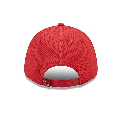 Men's New Era Cardinal Arizona Cardinals Framed AF 9FORTY Snapback Hat