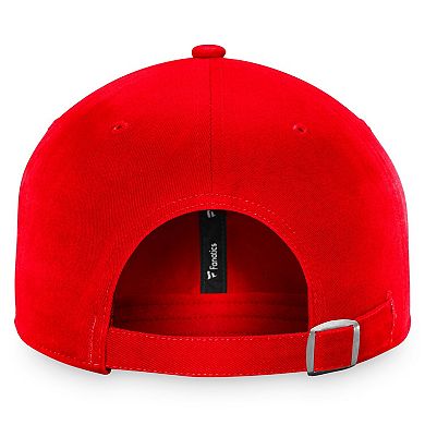 Women's Fanatics Branded Red Ottawa Senators Primary Logo Adjustable Hat