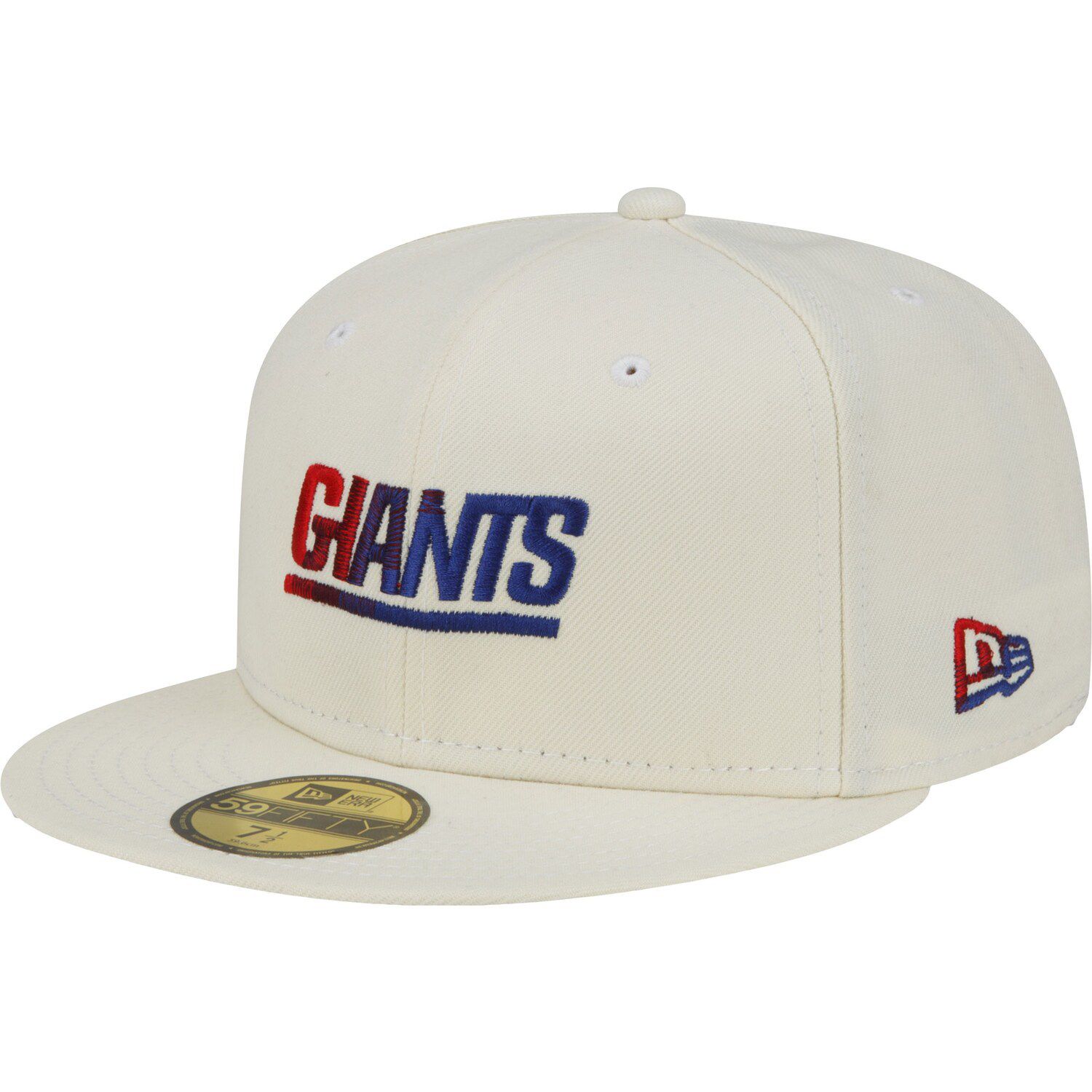 Youth Mitchell & Ness Royal New York Giants Throwback Precurve Snapback Hat