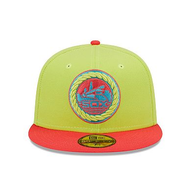 Men's New Era Green/Red Chicago White Sox 1983 MLB All-Star Game Cyber Highlighter 59FIFTY Fitted Hat