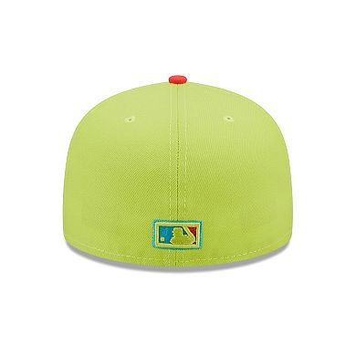 Men's New Era Green/Red Chicago White Sox 1983 MLB All-Star Game Cyber Highlighter 59FIFTY Fitted Hat