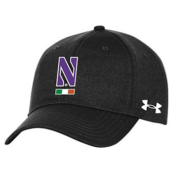 Men's Under Armour Black Northwestern Wildcats Ireland Adjustable Hat