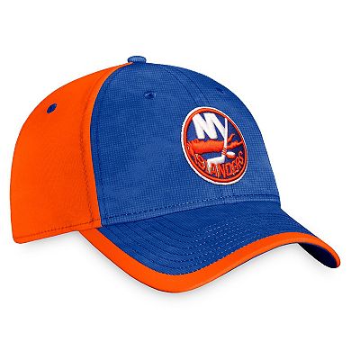 Men's Fanatics Branded Royal/Orange New York Islanders Authentic Pro Rink Camo Flex Hat