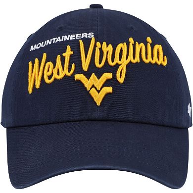 Women's '47 Navy West Virginia Mountaineers Phoebe Clean Up Adjustable Hat
