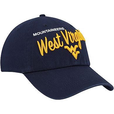 Women's '47 Navy West Virginia Mountaineers Phoebe Clean Up Adjustable Hat