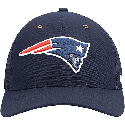 Men s Carhartt x 47 Navy New England Patriots MVP Trucker Snapback Hat