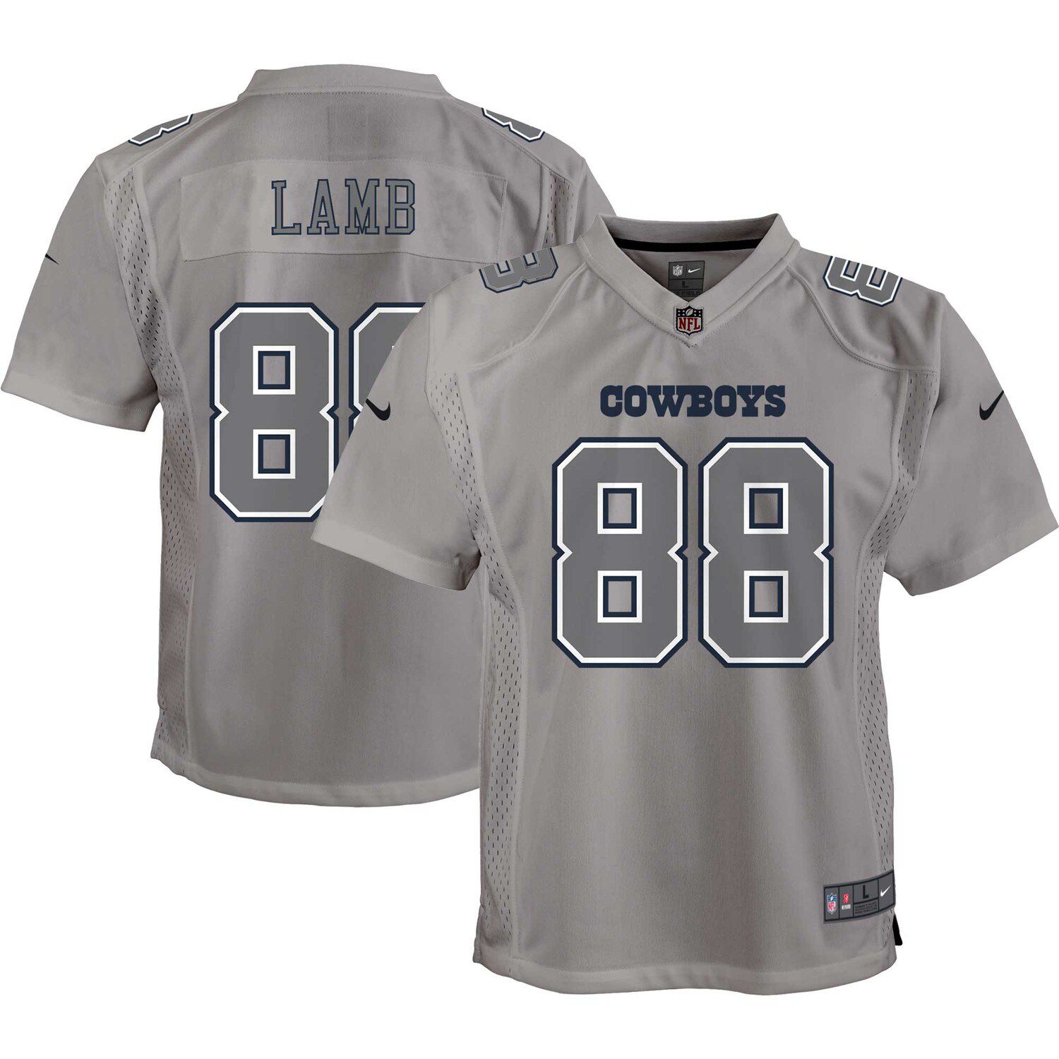 Men's Nike CeeDee Lamb Navy Dallas Cowboys Alternate Vapor F.U.S.E. Elite Jersey