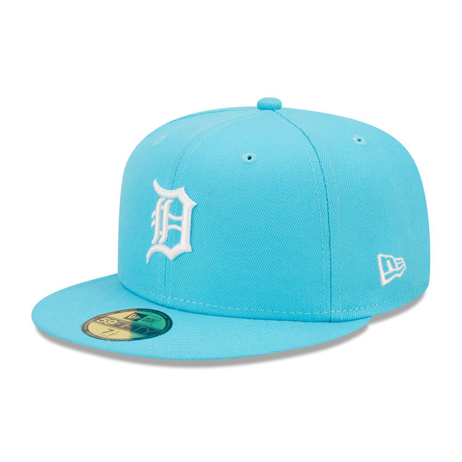 Men's New Era Pink/Green Detroit Tigers Cooperstown Collection 2005 MLB All-Star Game Passion Forest 59FIFTY Fitted Hat