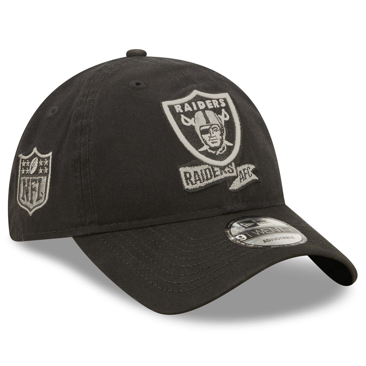 Las Vegas Raiders New Era AFC Pro Bowl 9FORTY Snapback Hat - White